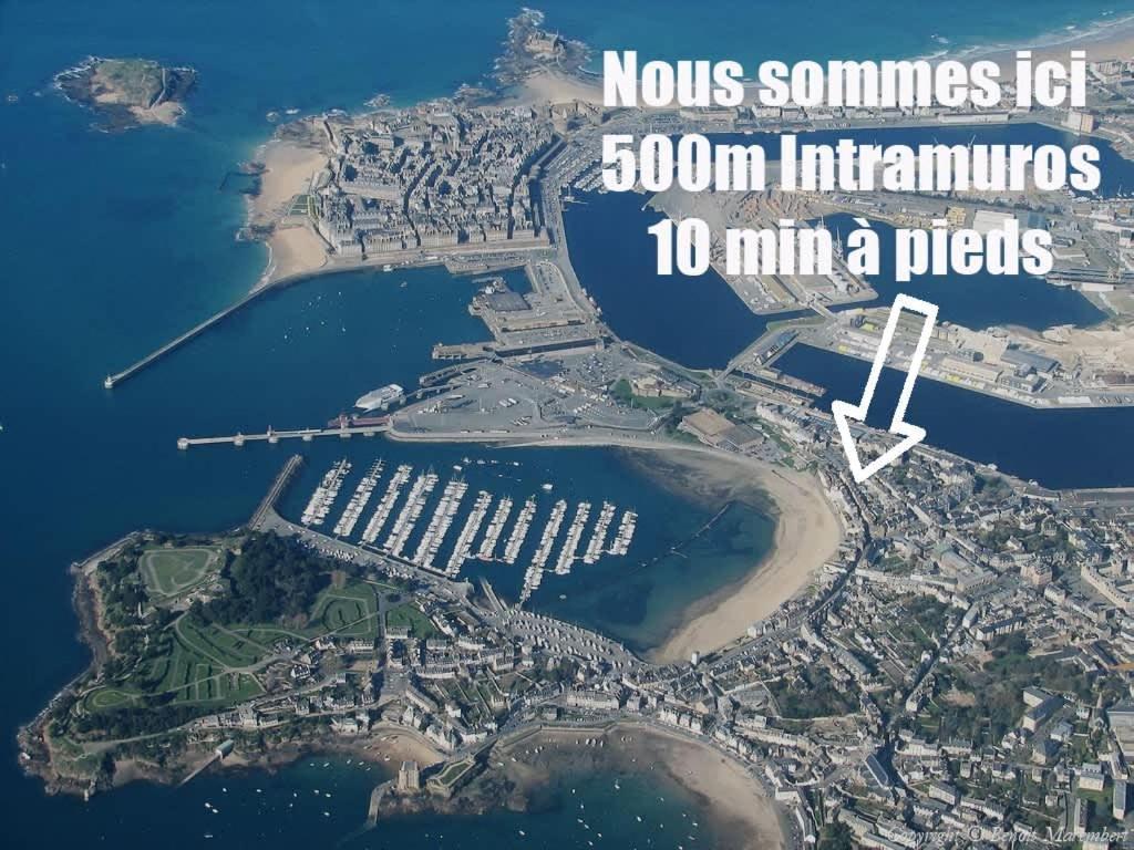 L'Atelier - Plage A 50M Et Remparts A 500M سان مالو المظهر الخارجي الصورة